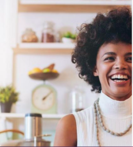 Woman Smiling